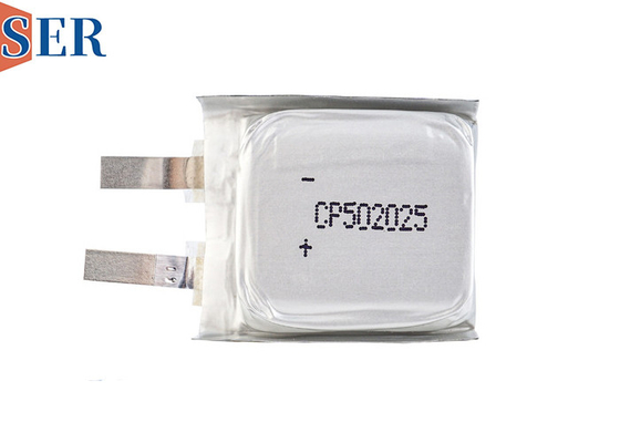 SER CP502025 Soft Package بطارية منغنيز ليثيوم 3.0 فولت بطارية Li-MnO2