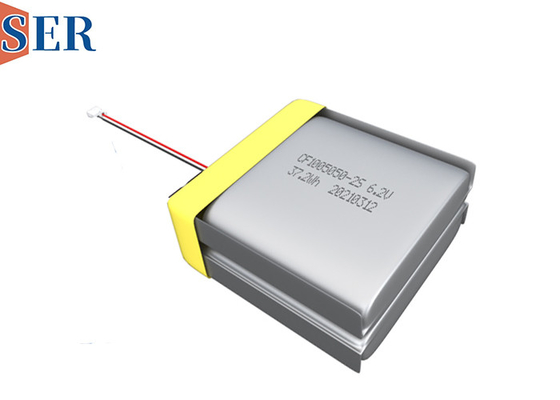 CP505050-2S LiMnO2 بطارية ليثيوم منغنيز لينة حزمة CP1005050-2S 6.0V 6000mAh
