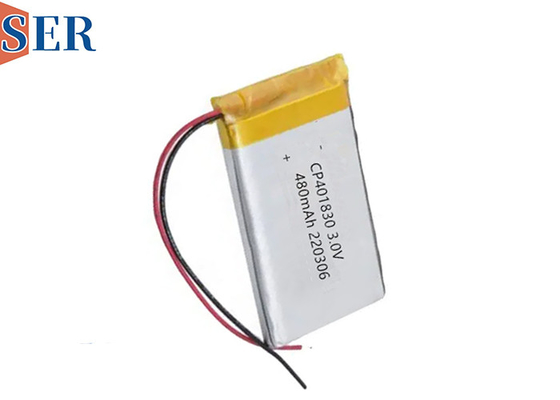 بطارية غير قابلة لإعادة الشحن (Li Mno2) بطارية CP401830 3.0V 400mah لمستشعر البول