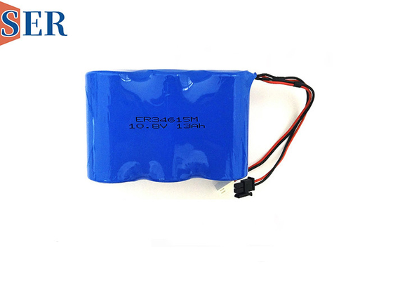 بطاريات Li-SOCL2 مخصصة 10.8V 8500mAh ER26500 3S1P بطاريات الليثيوم الأساسية للكشف عن تسرب الفراغ