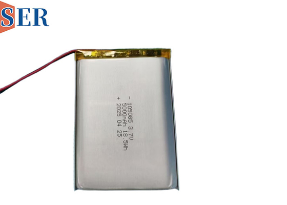 بطارية مصنع تخصيص البطارية البوليمرية الليثيوم أيون قابلة لإعادة الشحن 3.7v 7.4v 11.1v 105085 5000mAh للجهاز اللاسلكي المنزلي الذكي