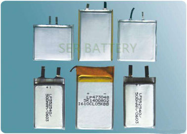 3.7V بطارية ليثيوم بوليمر قابلة لإعادة الشحن LP402535 سلك PCM للمنتجات الرقمية