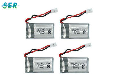 بطارية عالية الطاقة 3.7 فولت بدون طيار ، بطارية ليثيوم أيون 902540 مع PCB PCM