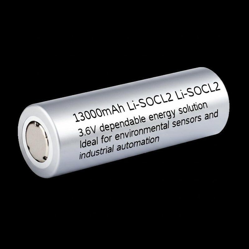 بطارية 13000mAh Li-SOCL2 3.6V، حل طاقة موثوق به مثالي لأجهزة الاستشعار البيئية والأتمتة الصناعية