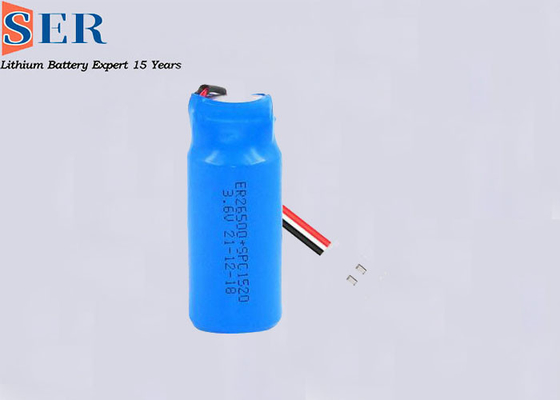 3.6V Er26500 SPC1520 Li Socl2 بطارية ليثيوم أساسية غير قابلة لإعادة الشحن 8500mAh لمقياس إنترنت الأشياء