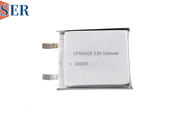 CP502425 CP502525 بطارية الليثيوم المنغنيز اللينة 3.0 فولت Li-MnO2 خلية الحقيبة الناعمة لـ RFID IoT LoRa Alar