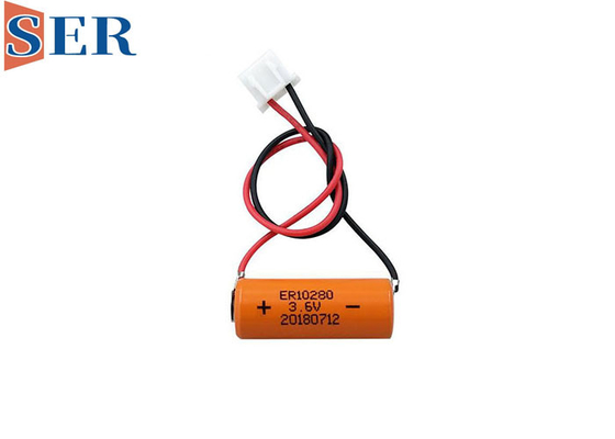 ER10280 بطارية ليثيوم SOCL2 500 مللي أمبير 3.6 فولت 2 / 3AAA حجم ليثيوم ER10 / 28